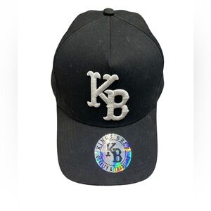 Kings Bred Black KB Embroidered Baseball Cap